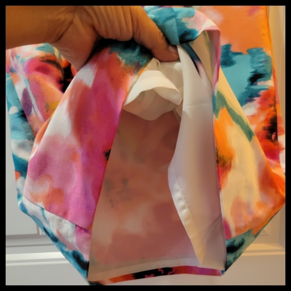 🆕️Eliza J water colours floral jewel sheath dress 4 - Picture 3 of 8